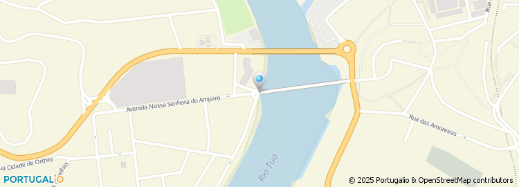 Mapa de Ponte Românica
