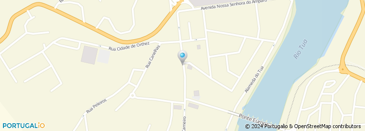 Mapa de Rua Francisco Castro