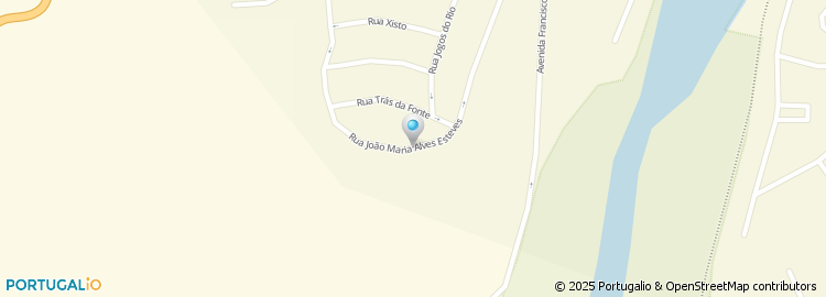 Mapa de Rua João Maria Alves Esteves