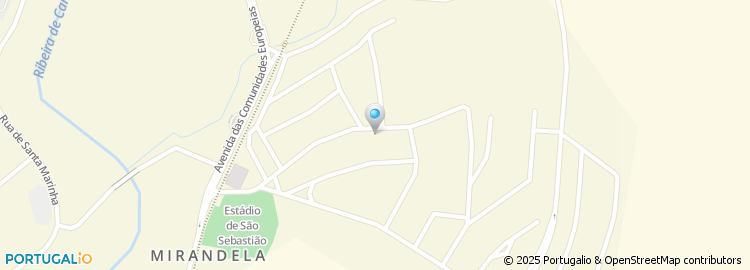 Mapa de Rua Martinho Teixeira Homem de Brederode
