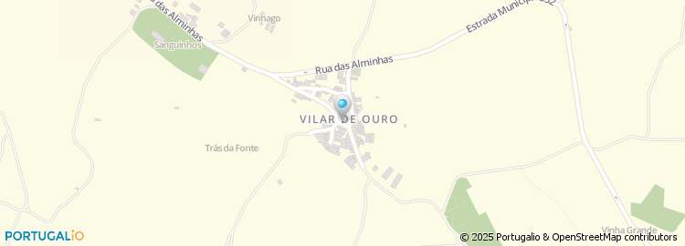 Mapa de Vilar D Ouro