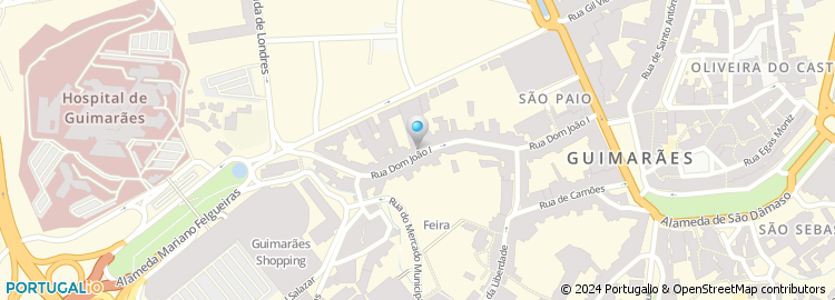 Mapa de Mister Fixe, Guimarães