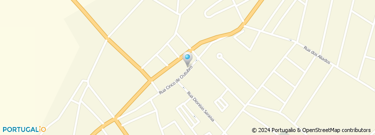 Mapa de Mo, Centro Comercial Continente de Almeirim