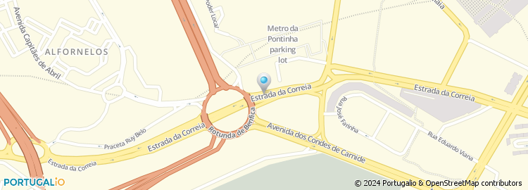 Mapa de Mobiladora Central do Campo Grande, Lda