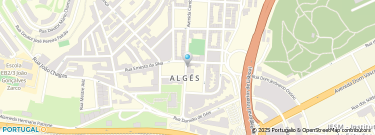 Mapa de Modelo de Alges - Lotarias e Apostas Mutuas, Lda