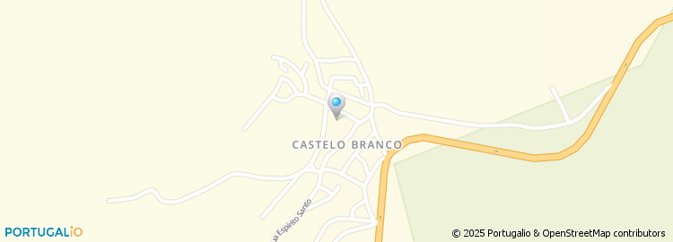 Mapa de Castelo Branco