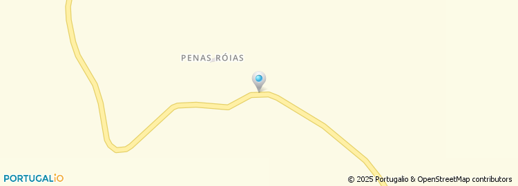 Mapa de Penas Roias