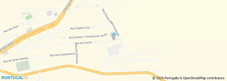Mapa de Rua Doutor Altino Pimentel
