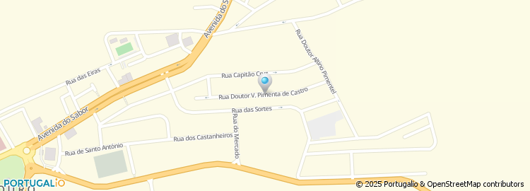 Mapa de Rua Doutor Virgílio Pimentel de Carvalho