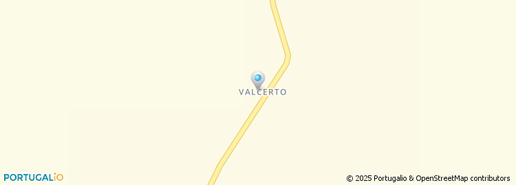 Mapa de Valcerto