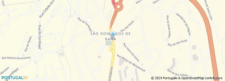 Mapa de Moisés Borges - Construção Civil, Unipessoal Lda