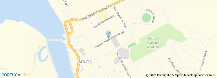 Mapa de Avenida Doutor Teófilo Braga
