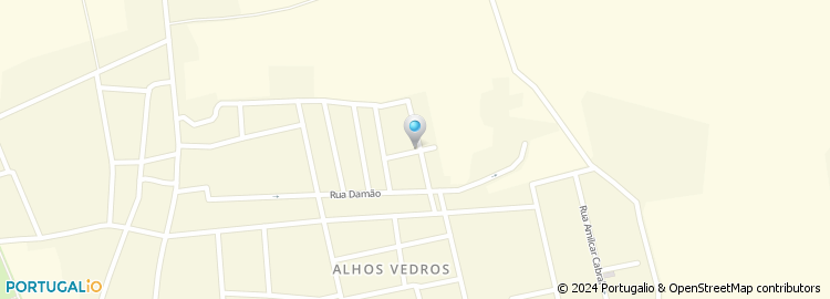 Mapa de Rua António Hipólito da Costa