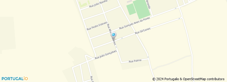 Mapa de Rua Gil Eanes