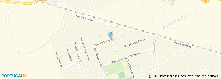 Mapa de Rua Paiva Couceiro