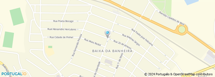 Mapa de Rua 26 de Janeiro
