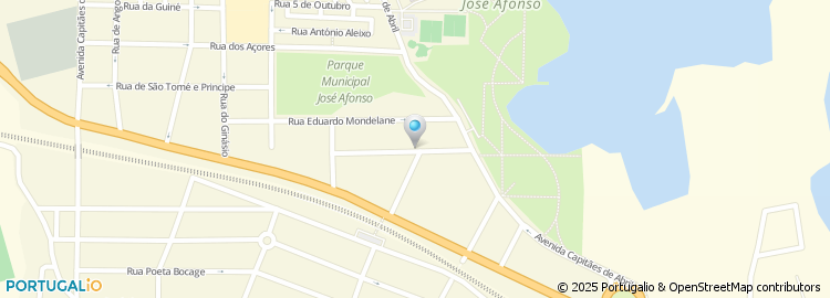 Mapa de Rua Bernardino Augusto Xavier