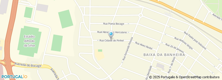 Mapa de Rua Cidade de Pinhel