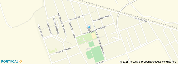 Mapa de Rua do Pinheiro