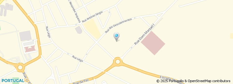 Mapa de Rua dos Espanhóis