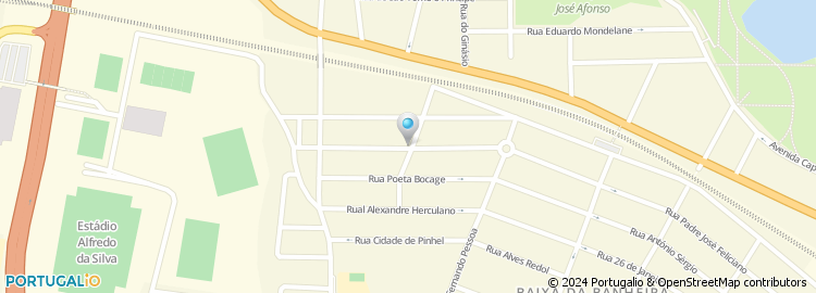 Mapa de Rua Florbela Espanca