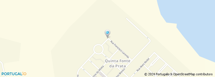 Mapa de Rua Francisco de Lacerda