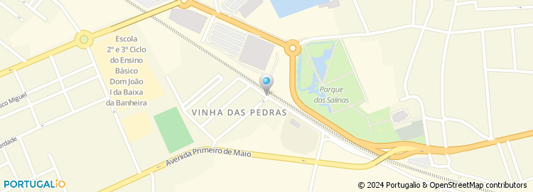 Mapa de Rua Henrique Galvão