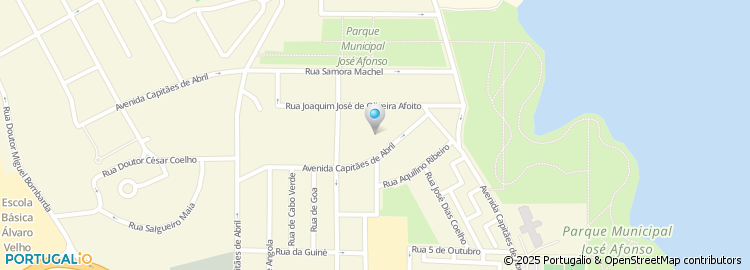 Mapa de Rua Presidente Bernardino Machado