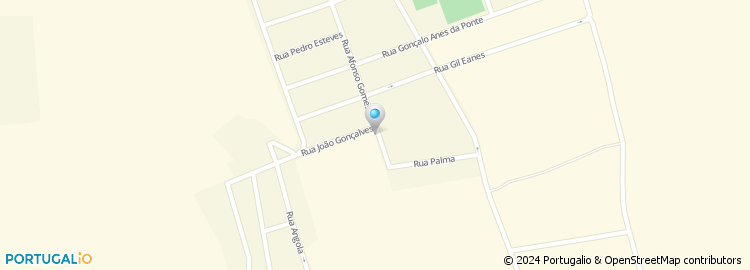 Mapa de Rua Projectada à Rua 25 de Abril