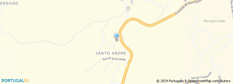 Mapa de Quinta de Santo Andre