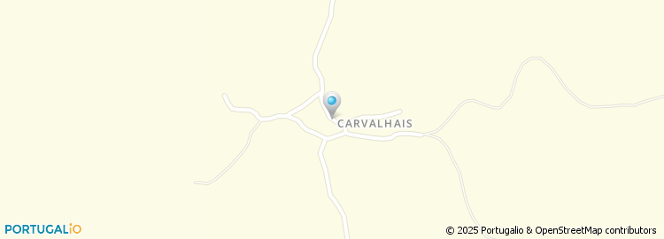 Mapa de Carvalhais