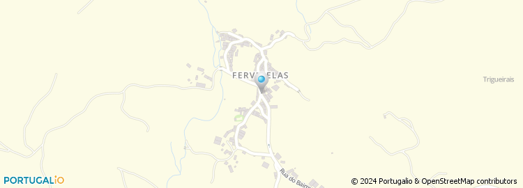 Mapa de Fervidelas