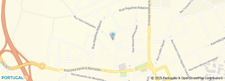 Mapa de Monte das Faias Poente Lda