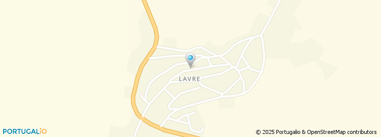 Mapa de Lavre