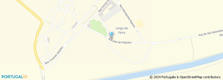 Mapa de Rua José de Nápoles