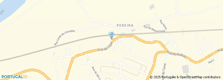 Mapa de Rua da Pedrulha