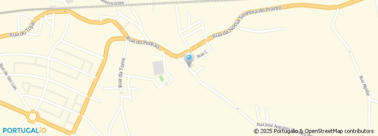 Mapa de Rua Frei José de Sá