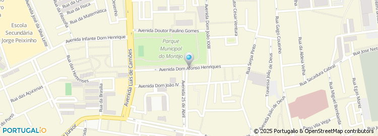 Mapa de Avenida Dom Afonso Henriques