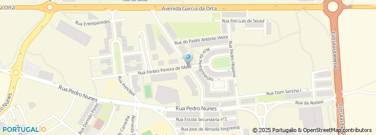 Mapa de Avenida Engenheiro Duarte Pacheco