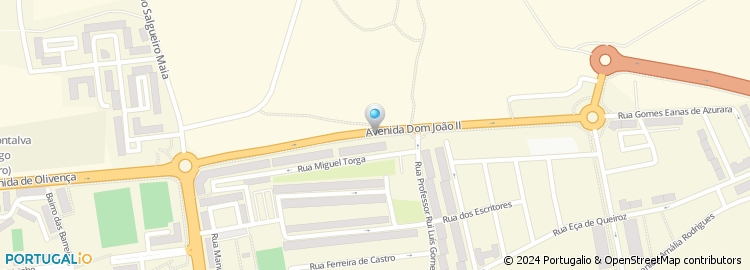 Mapa de Avenida Dom João Ii