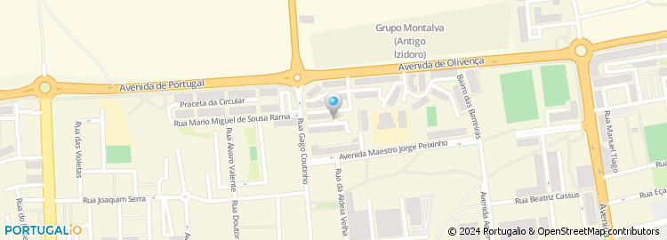 Mapa de Rua Conselheiro Fernando de Sousa