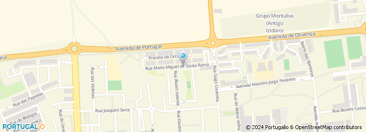 Mapa de Rua Mário Miguel de Sousa Rama