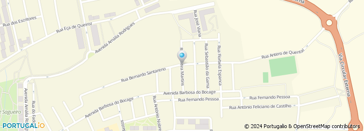 Mapa de Rua Oliveira Martins