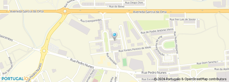 Mapa de Praça Henrique Lopes de Mendonça