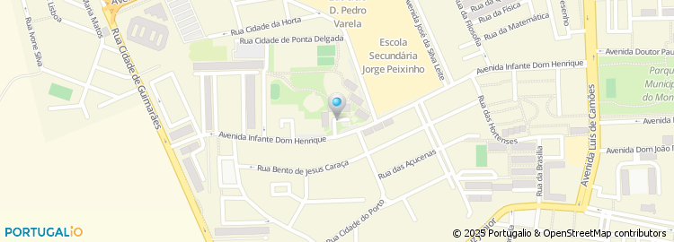 Mapa de Praceta Cidade de Leiria