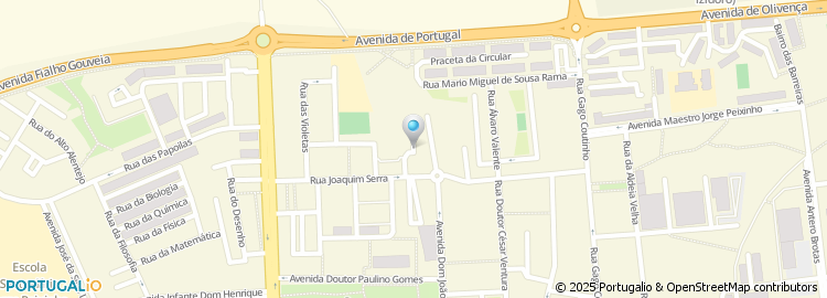 Mapa de Praceta Joaquim Serra
