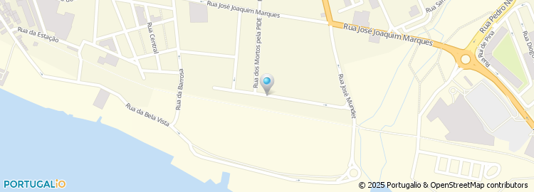 Mapa de Rua Amadeu Moura Stoffel