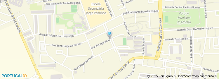 Mapa de Rua das Açucenas