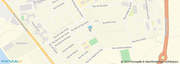 Mapa de Rua de Luanda