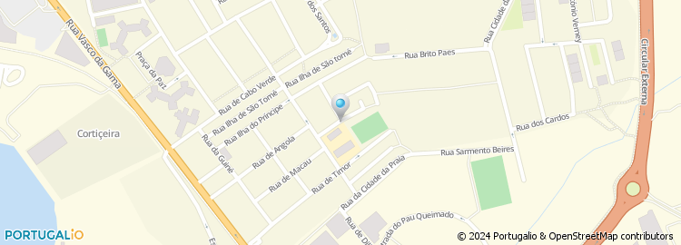 Mapa de Rua de Maputo
